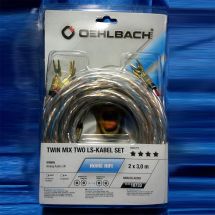 欧霸/OEHLBACH Twinmix Two cable-set 2x3,0m 喇叭线	